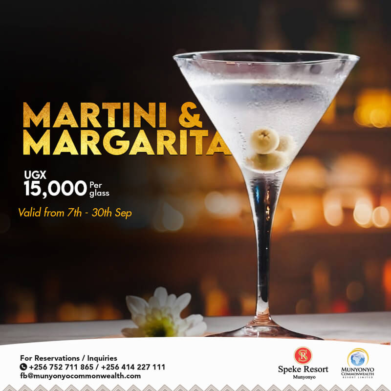 Munyonyo CommonWealth - Martini & Margarita